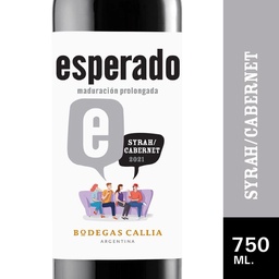 Vino Syrah Cabernet Callia Esperado 750ml