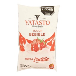 Yogur Bebible Entero Frutilla Yatasto 220g