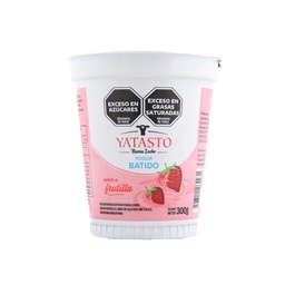 Yogur Batido Entero Sabor Frutilla Yatasto 300g