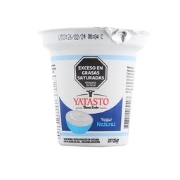 Yogur Entero Natural Yatasto 125g