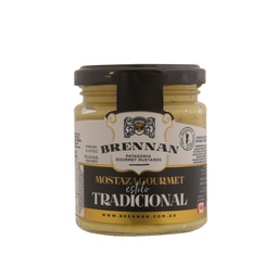 Mostaza Tradicional Brennan Fra 200 grm