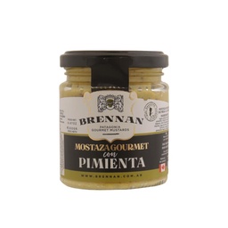 Mostaza Pimienta Verde Brennan Fra 200 grm