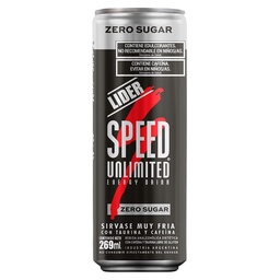 Energizante Zero Azucar Speed Unlimited 269ml