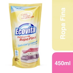 Detergente Ropa Fina Ecovita Doypack 450 ml