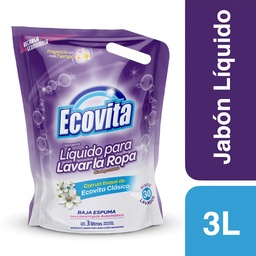 Jabon Liquido Clásico Ecovita 3 ltr