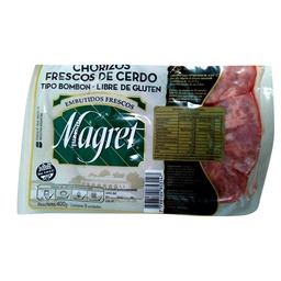 Chorizo E/v de Cerdo Bb x Magret Paq 1 uni