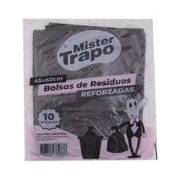 Bolsa Residuo 45x60 Mister Trapo 10u