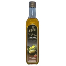 Aceite Mezcla Canola y Oliva  Krol   Botella 500 ml