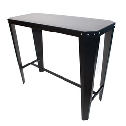 Mesa Alta Tromen Runko Hierro Negro 120 cm