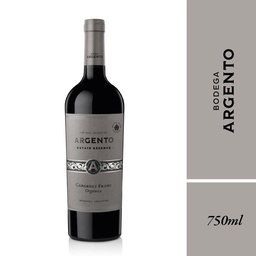 Vino Cabernet Franc Orgánico Argento 750 ml