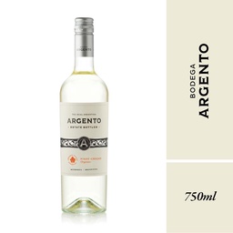 Vino Pinot Grigio Orgánico Argento Estate Bottled