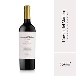 Vino Malbec Cuesta Añada Cuesta Del Madero 750ml