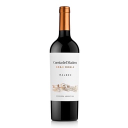 Vino Malbec Cuesta Del Madero 750ml