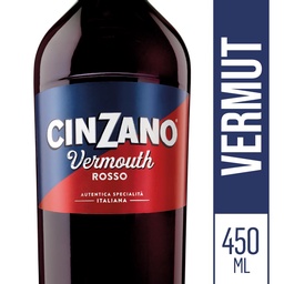 Vermouth Cinzano Rosso Botella 450 cc