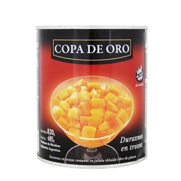 Durazno en Trozos Copa de Oro Lat 820 grm