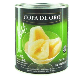 Peras en Mitades Light Copa de Oro 800 grm