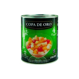 Coctel 4 Frutas Light Copa de Oro 800 grm