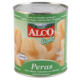 Peras en Mitades Diet Alco Lat 800 grm