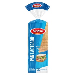 Pan de Mesa Lacteado Facilitas 540g
