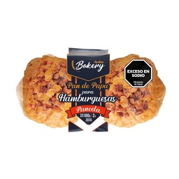 Pan de Hamburguesa con Papa y Panceta Bakery 160g