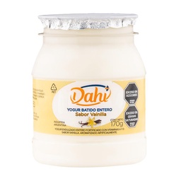 Yogur Batido Entero Sabor Vainilla Dahi 170g