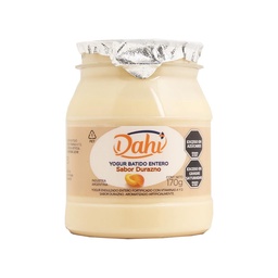 Yogur Batido Entero Sabor Durazno Dahi Pot 170g