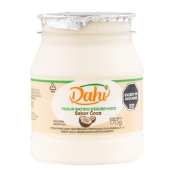 Yogur Batido Descremado Sabor Coco Dahi 170g