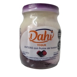 Yogur Endulzado Entero con Frutos Del Bosque Dahi 190g