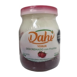 Yogur Endulzado Descremado con Frutillas Dahi 190g