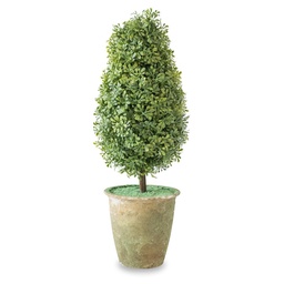 Plantita Artificial Conica Maceta 30 cm