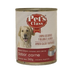 Alimento para Perros Sabor Carne Pets Class 340g