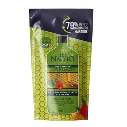 Tío Nacho Shampoo Herbolaria Milenaria Recargable Doypack x 400 ml