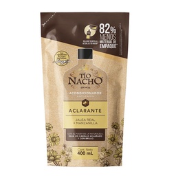 Tio Nacho Acondicionador Aclarante Recargable Doypack x 400 ml