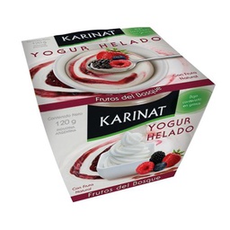 Yogurt Helado Frutos Del Bos Karinat Pot 120 grm