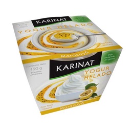 Yogurt Helado Maracuya Karinat Pot 120 grm