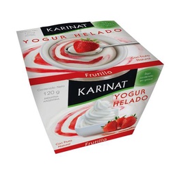 Yogurt Helado Frutilla Karinat Pot 120 grm