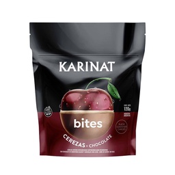 Frutas Bites Cerezas y Chocolate Karinat 120gr