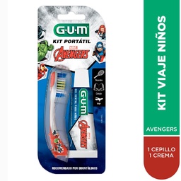 Cepillo Dental Gum + Crema Dental Blister 2 Unidades