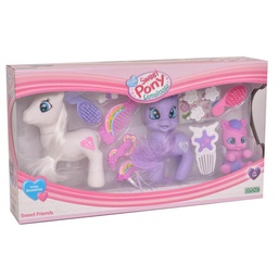 Set de Juego The Sweet Pony con Luz y Accesorios