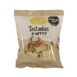 Tostadas de Arroz Clásicas Lulemuu 120g