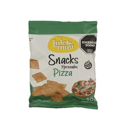 Snacks Arroz Sabor Pizza Lulemuu 50g