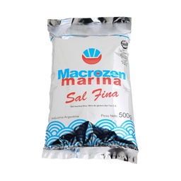 Sal Marina Fina Macrozen 500g