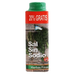 Sal Sin Sodio Hierbas Finas Argendiet 170g