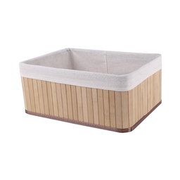 Canasto Grande 38x 28 x 16 cm Bamboo Natural