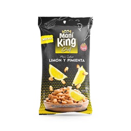 Maní Sabor Limón y Pimienta Mani King 80g