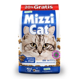 Alimento para Gato Mizzi Frutos Del Mar Bol 500 grm