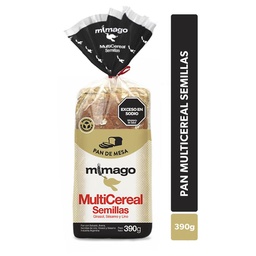 Pan de Mesa Multicereal Mimago 390g