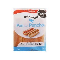 Pan para Pancho Mimago 240g