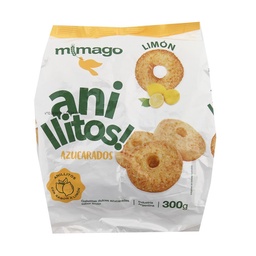 Galletitas Dulces Anillos Limon Mimago 300g