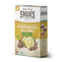 Cereal Almohaditas Rellenas Sabor Limón Snuks Cja 240 grm